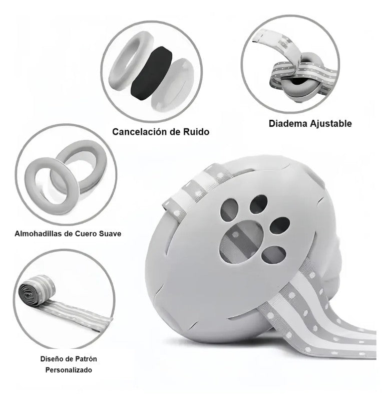 Auriculares Bebes Cancelacion De Ruido