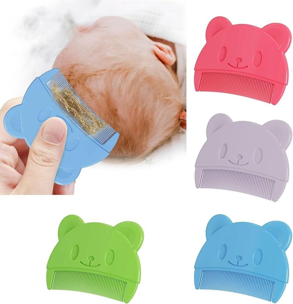 Peine Bebé Plástico Cepillo Capilar Recién Nacido Baño Color