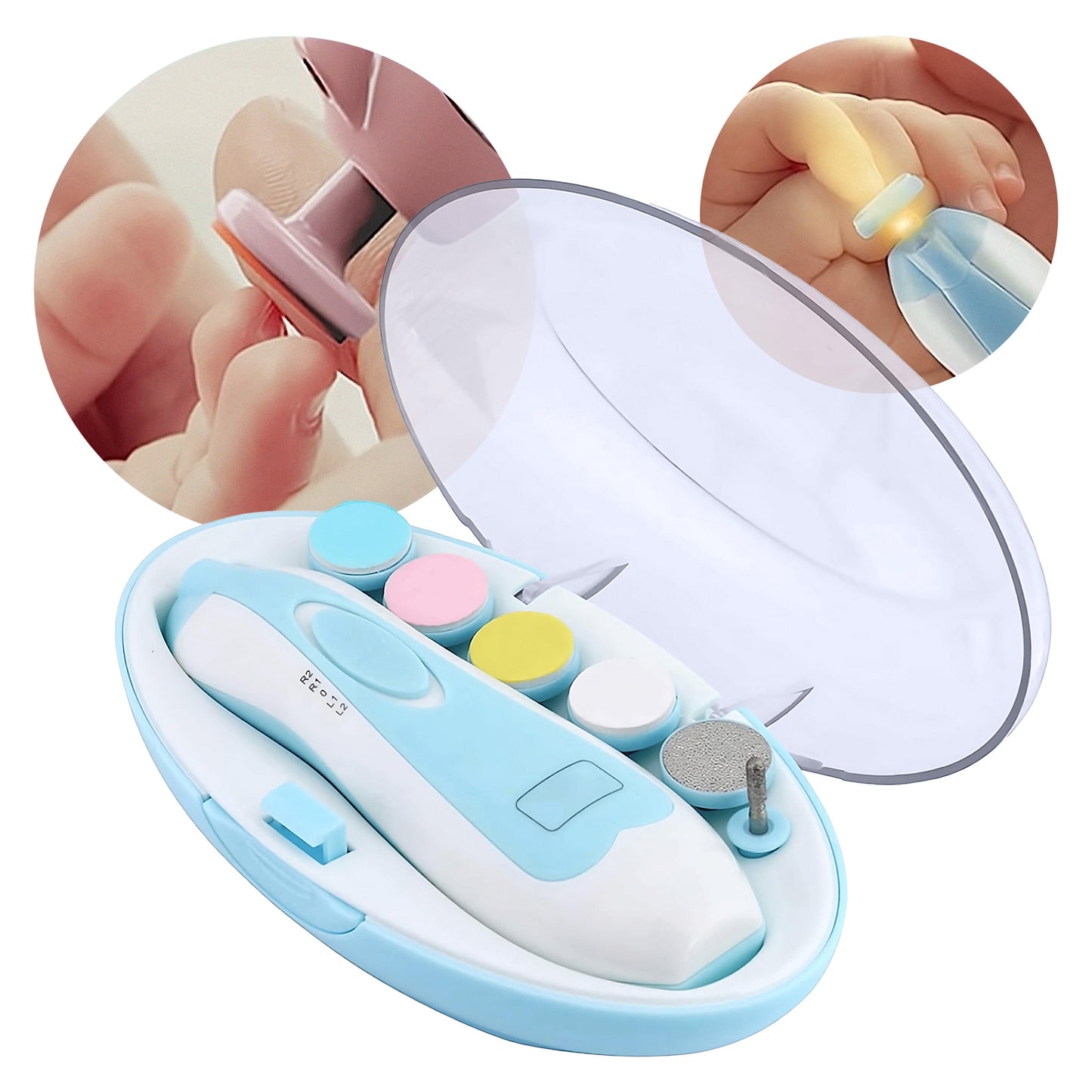 Lima de uñas para bebe electrica